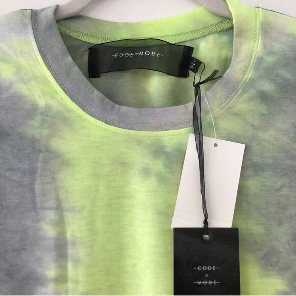 Nordstrom Code Mode Tie Dye T-Shirt in Green - Picture 3 of 5
